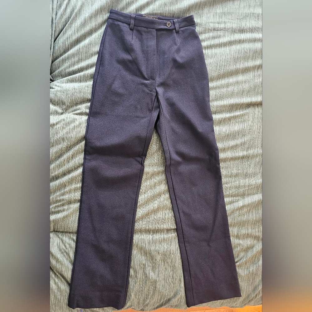 Prada Navy Blue Trousers